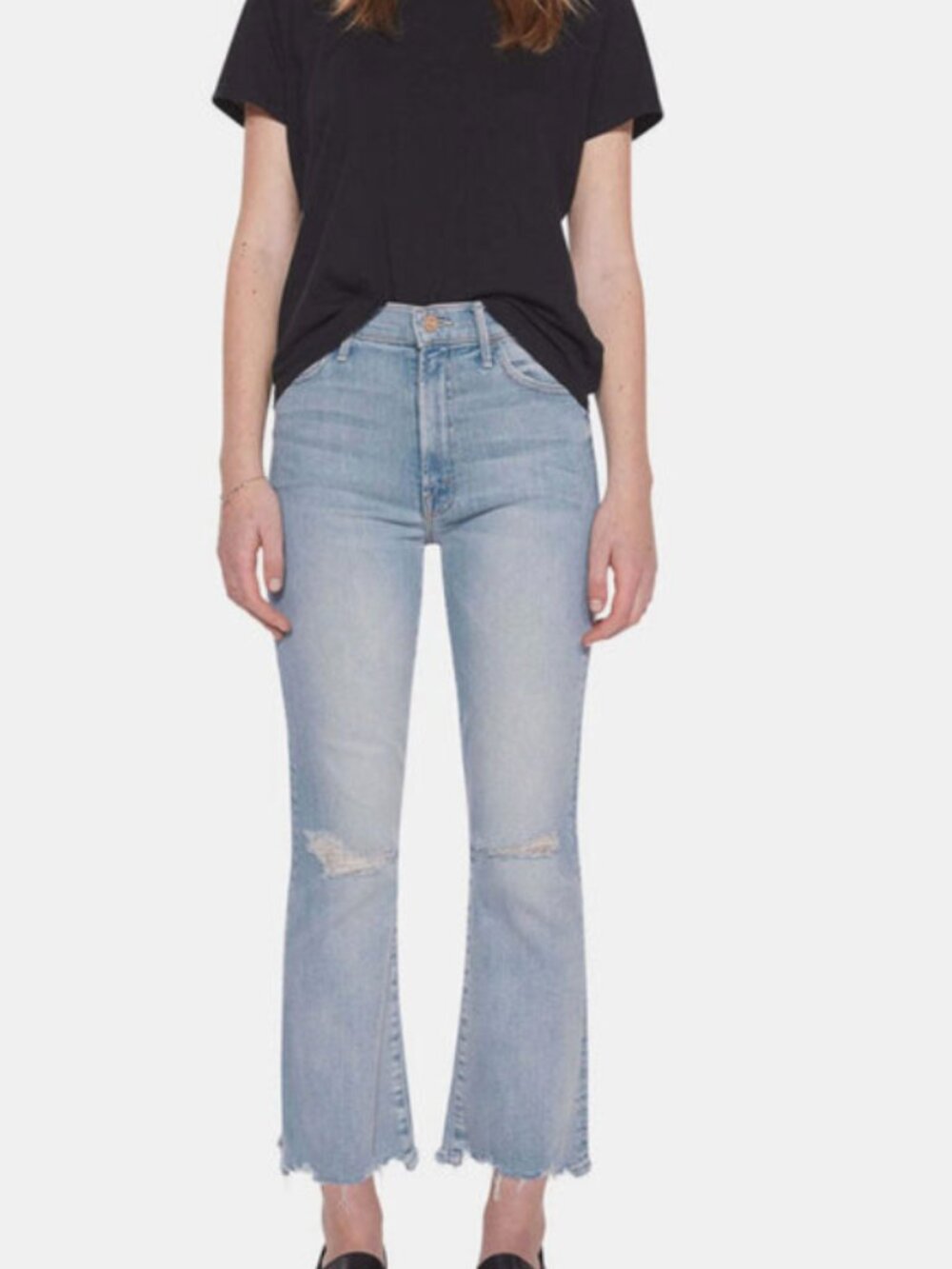 MOTHER Women's The Hustler Ankle Chew Jean